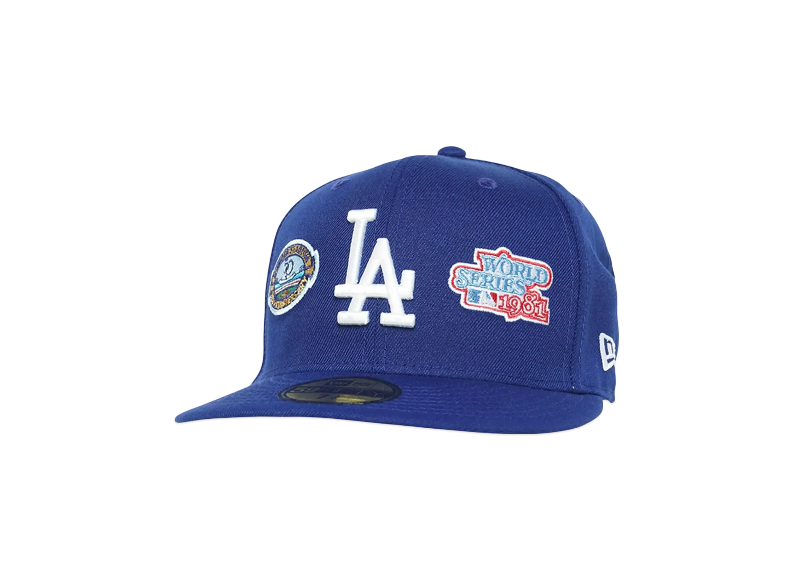 NEW ERA 59FIFTY MLB MANY PATCH Los Angeles Dodgers "DARK ROYAL"