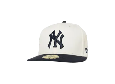 NEW ERA 59FIFTY MLBCO 80S 2TONE New York Yankees "CHROME/NAVY"
