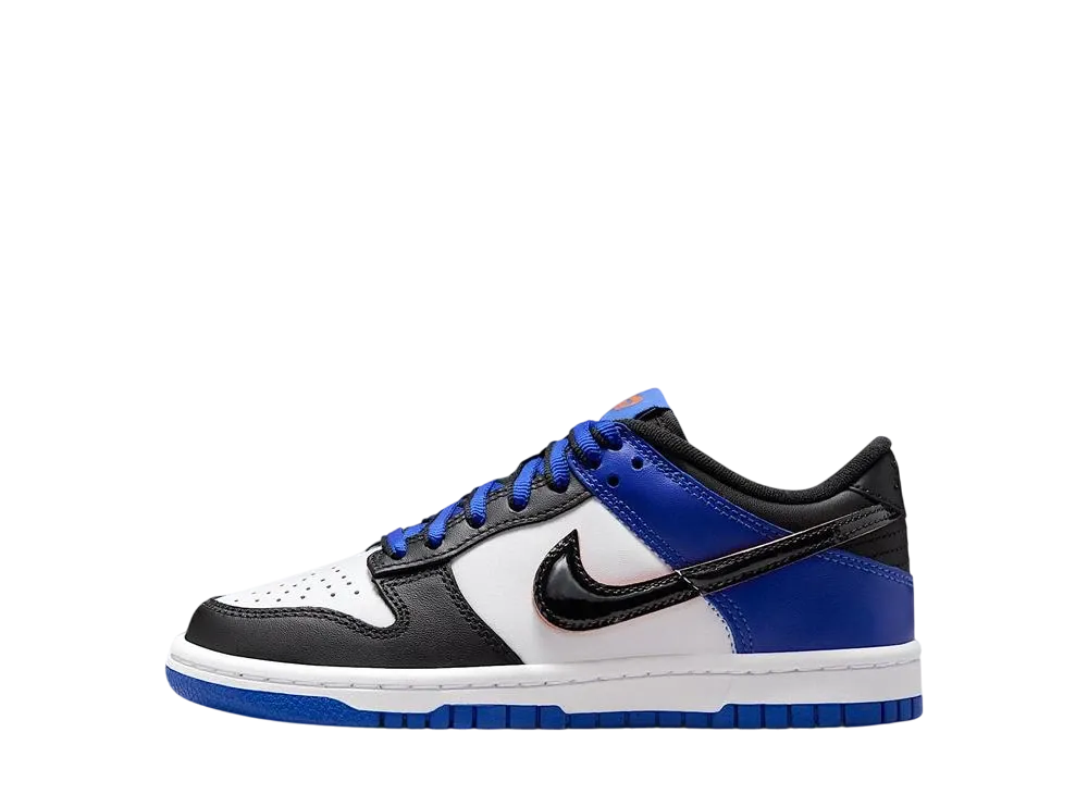 Nike GS Dunk Low SE "White/Racer Blue/Terra Blush/Black"