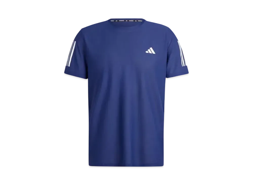 adidas Own The Run Short Sleeve T-Shirt "Dark Blue"