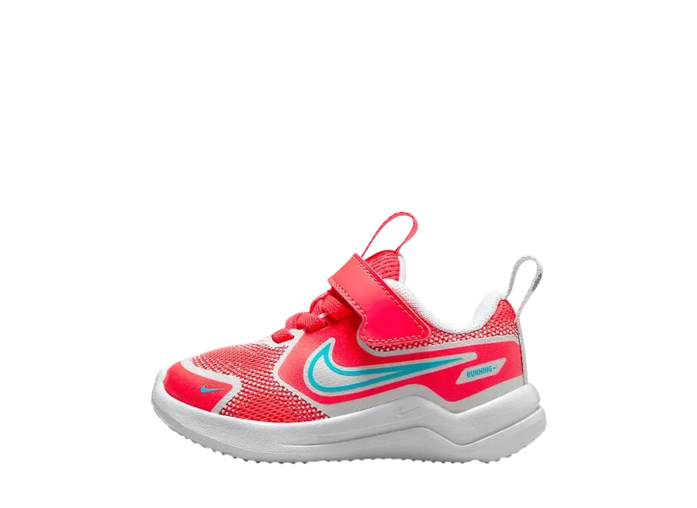 ナイキ TD コズミック ランナー "ブライトクリムゾン/ピュアプラチナム/ブラック/ダスティーカクタス" (キッズ)
