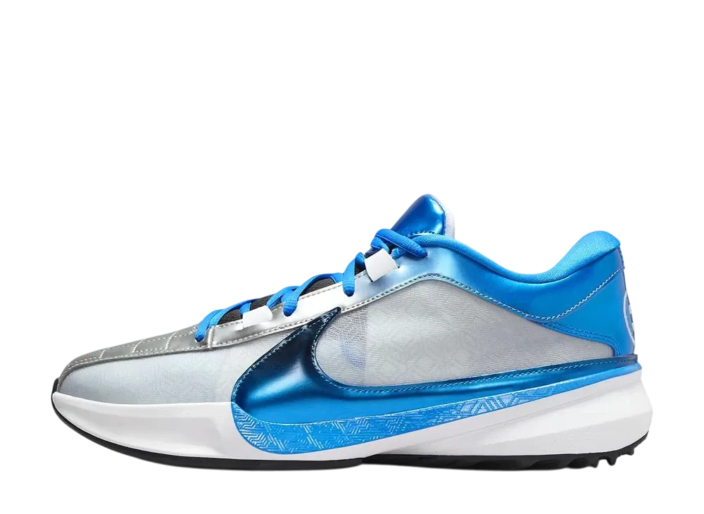 Nike Freak 5 "Photo Blue/Metallic Silver/Barely Volt/Black" (DX4985-402/DX4996-402)