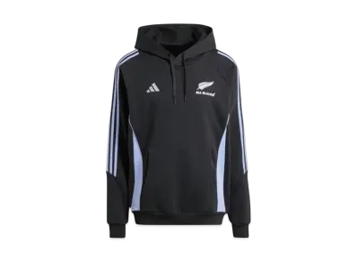 adidas All Blacks Rugby Hooded Sweatshirt "All Black/Blue Spark"