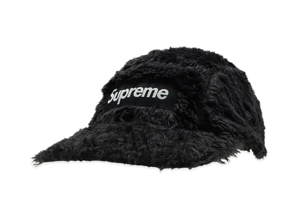 Supreme Fuzzy Camp Cap "Black"