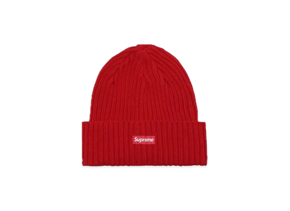 Supreme Overdyed Beanie "Red" (24SS)