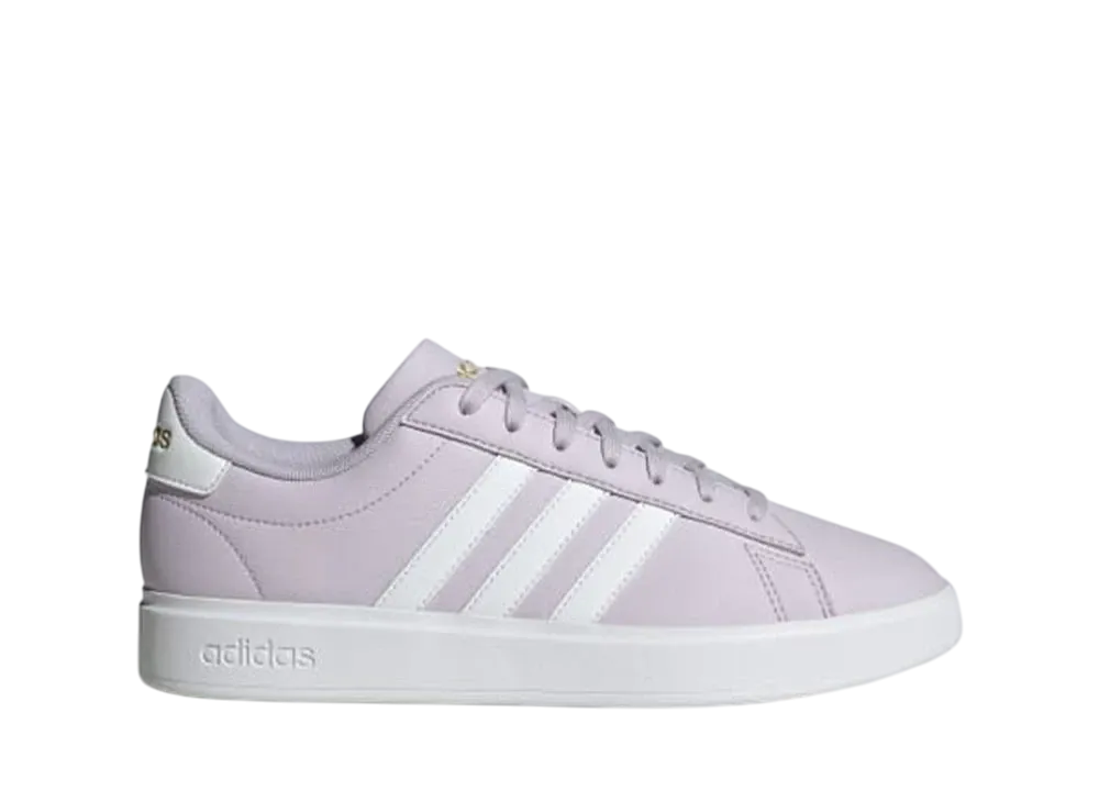 アディダス ウィメンズ グランドコート "シルバードーン/クラウドホワイト/ゴールドメタリック"