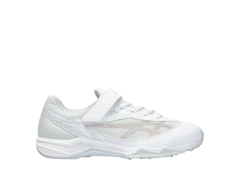 アシックス GS レーザービーム SI-MG "ホワイト/ローズゴールド" (キッズ)