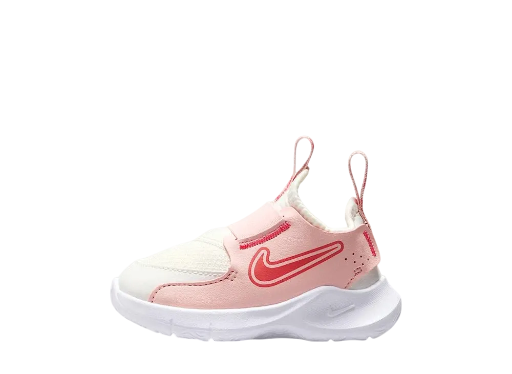ナイキ TD フレックスランナー3 "サミットホワイト/エコーピンク/マジックエンバー" (キッズ)