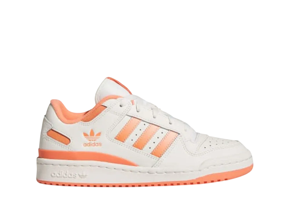 adidas Women's Forum Low CL "Cloud White/Glow Pink/Semi Coral"