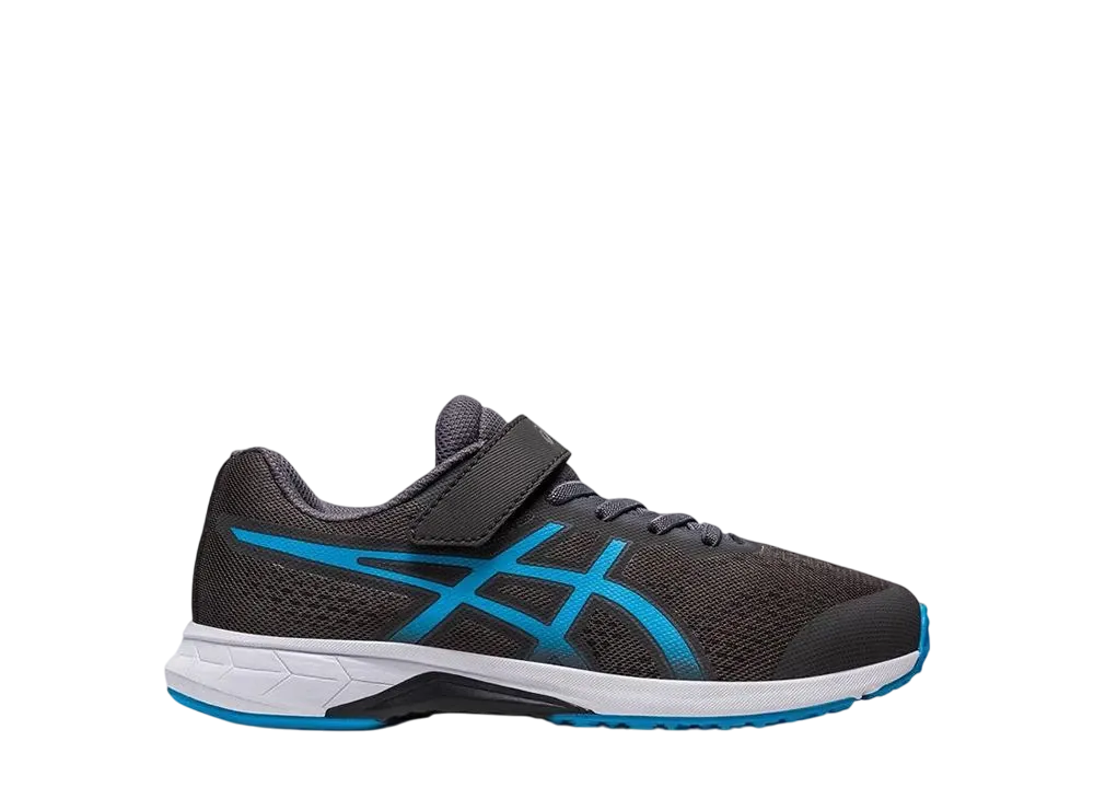 アシックス GS レーザービーム RH-MG "ダークグレー/ブルー" (キッズ)