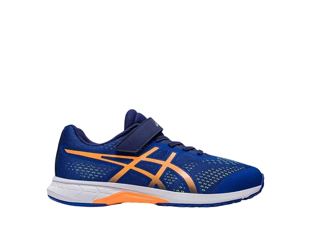 アシックス GS レーザービーム RH-MG "アシックスブルー/ネオンオレンジ" (キッズ)