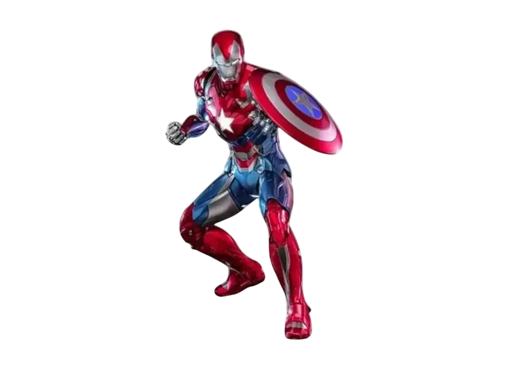 Hot Toys "Comic Masterpiece Diecast" -Marvel Comics- 1/6 Scale Fully Poseable Figure: Iron Patriot