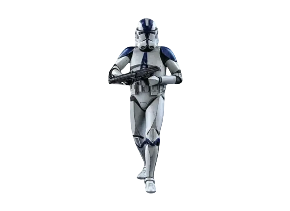 Hot Toys "Television Masterpiece" -Star Wars: The Clone Wars- 1/6 Scale Fully Poseable Figure: 501st Battalion Clone Trooper