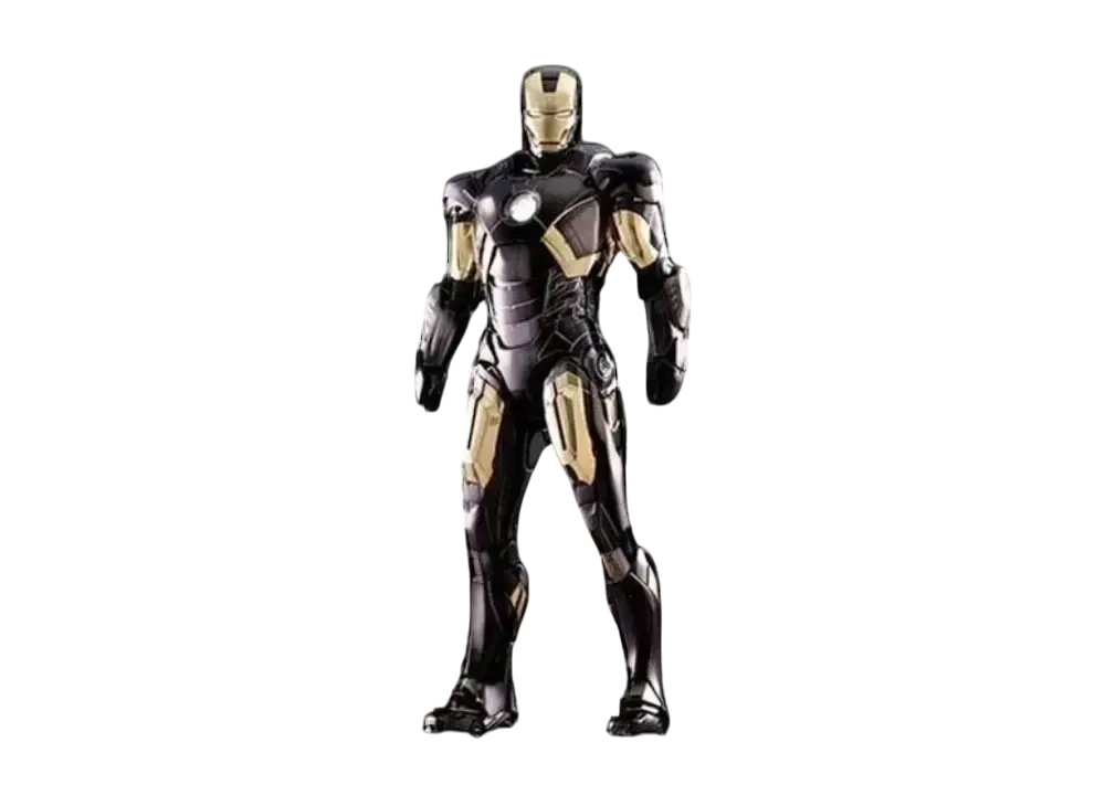 Hot Toys "Movie Masterpiece Diecast" -The Avengers- 1/6 Scale Fully Poseable Figure: Iron Man Mark 7 (Black & Gold Version)