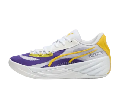 Puma All-Pro Nitro LA "Team Violet/Pelé Yellow"