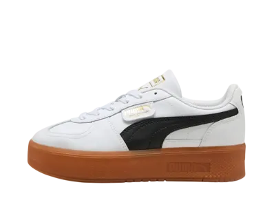 Puma Women's Palermo Elevata Leather "Puma White/Gum"