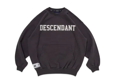 DESCENDANT Dirt Crew Neck "Chacoal"