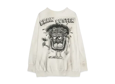 BOW WOW SKETCH PAULIE SWEATSHIRTS "WHITE AGING"