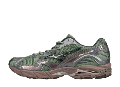 ミズノ ウェーブライダー10 "グリーン/ブラック/メタリックグレー"