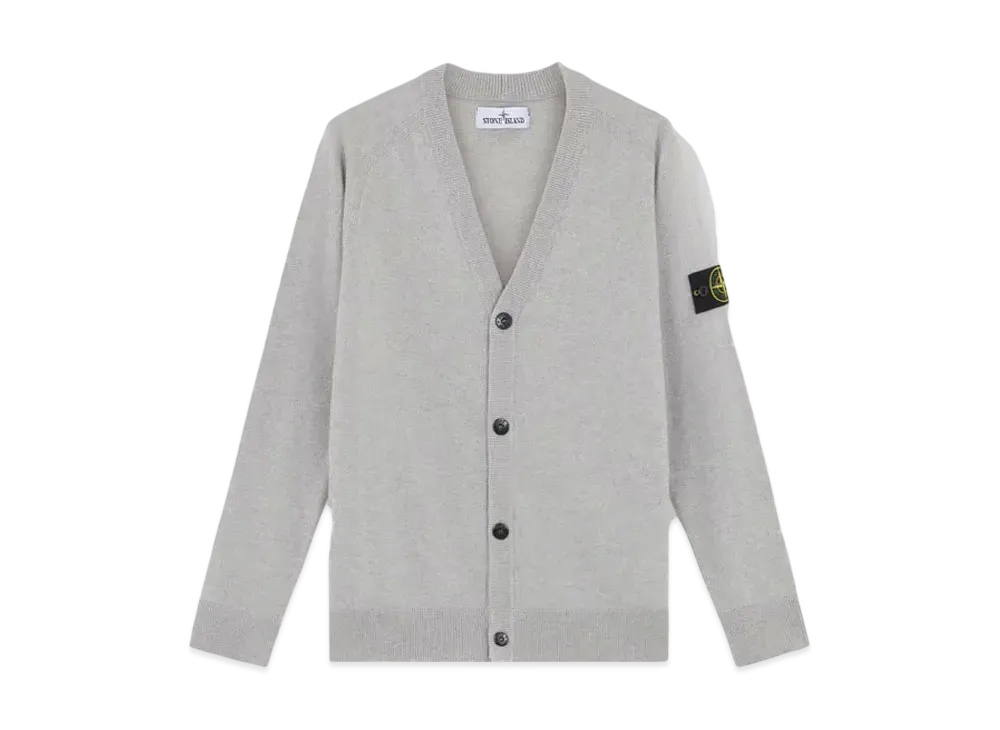 Stone Island 523B4 Light RWS Geelong Wool "Lead Gray Melange"