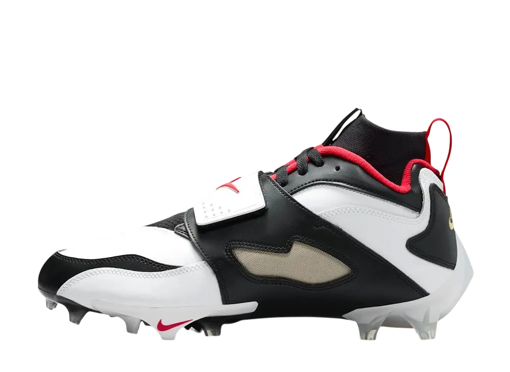 ナイキ ダイヤモンドターフ93 TD "ホワイト/ブラック/メタリックゴールド/ファイヤーレッド"