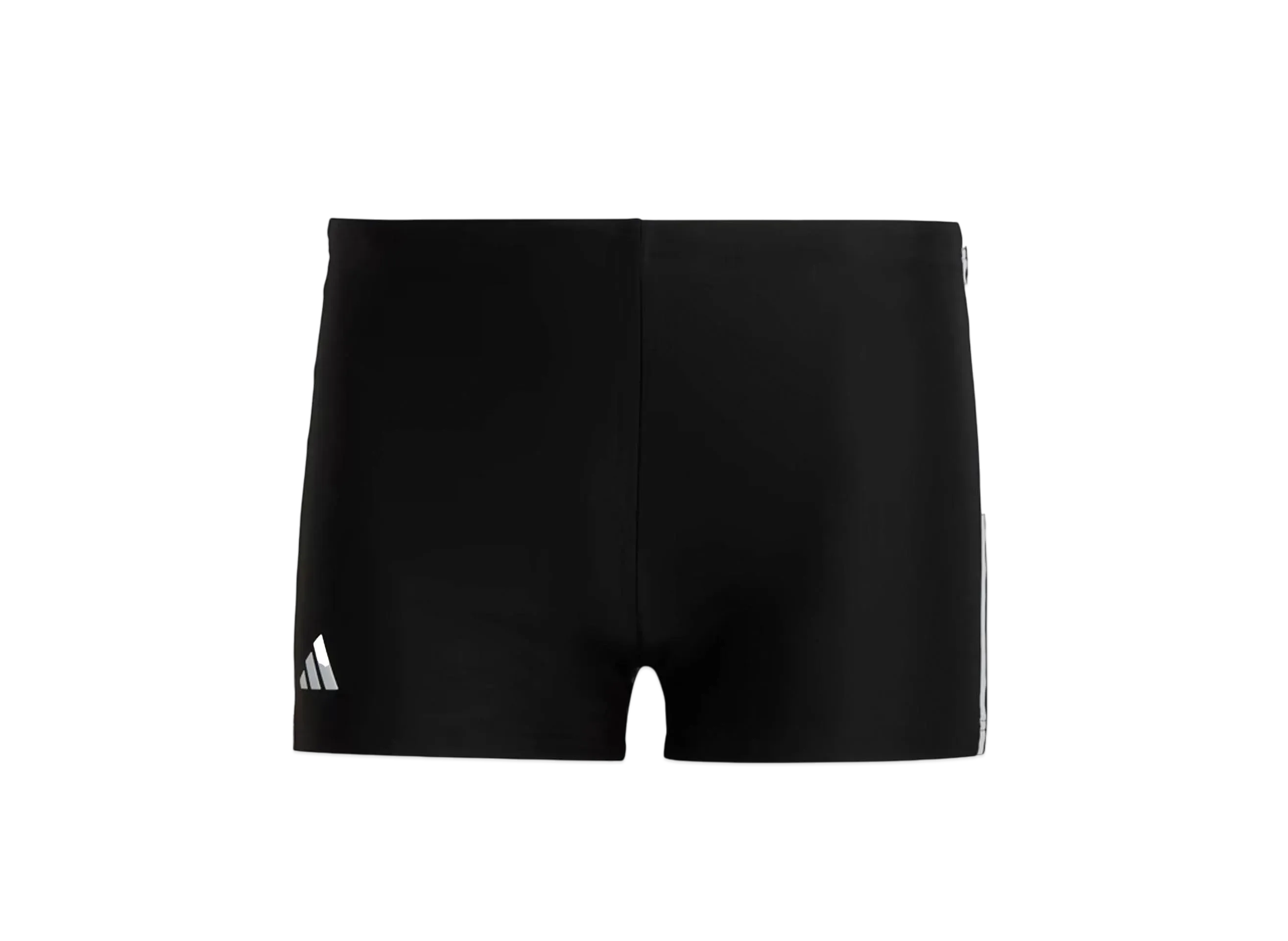 adidas Classic Three Stripes Swim Boxer "Black/White"