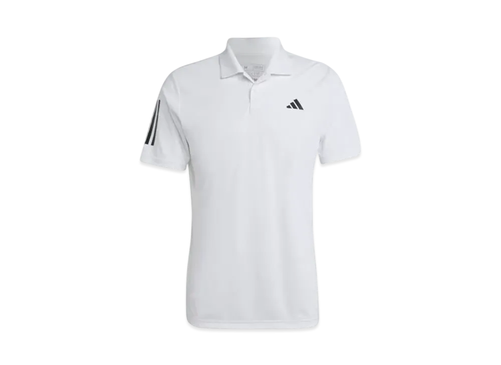 adidas Club Three Stripes Tennis Polo Shirt "White"