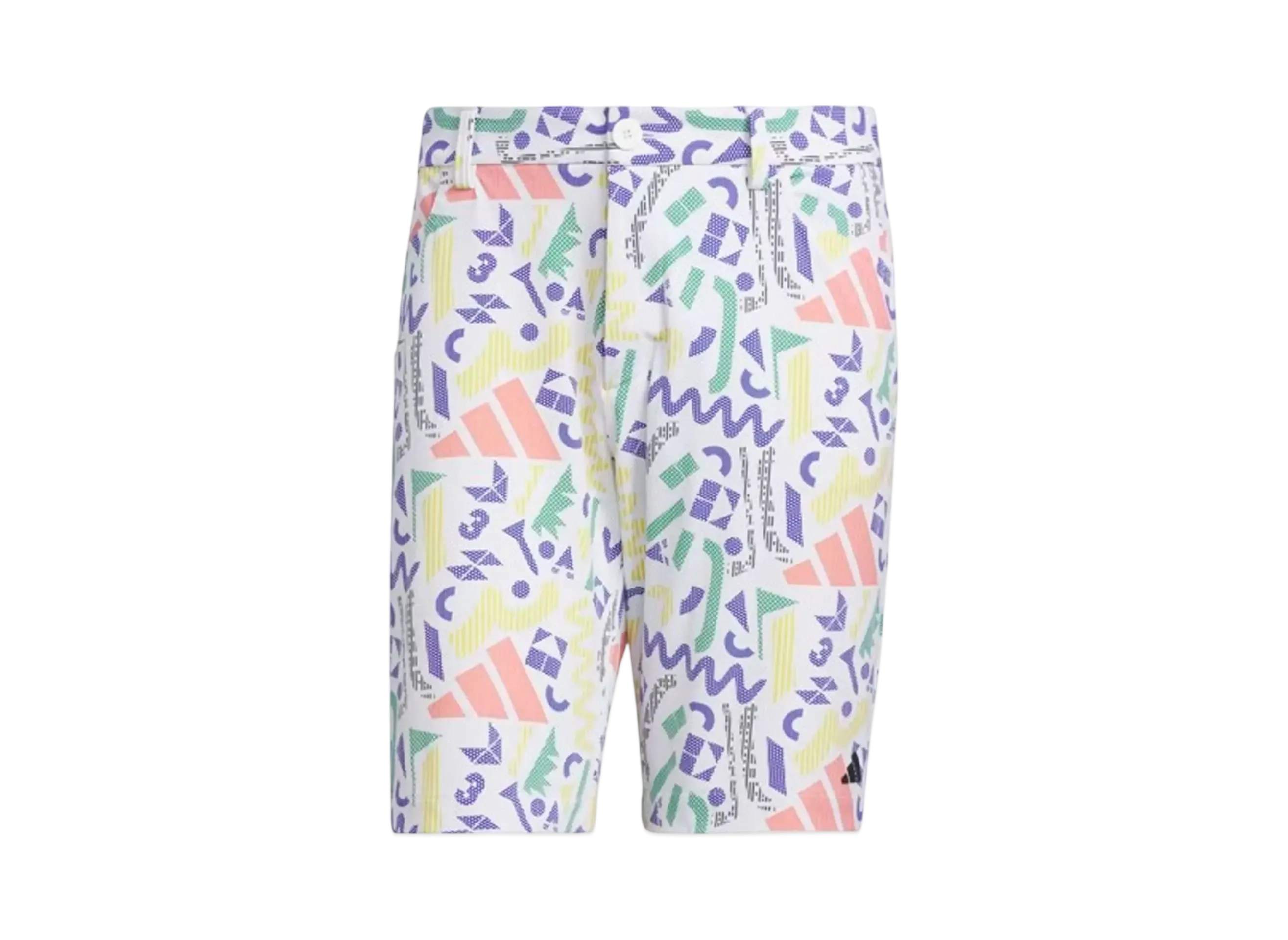 adidas Graphic Print Short Pants "White"
