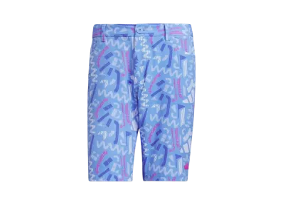 adidas Graphic Print Short Pants "Blue Fusion"