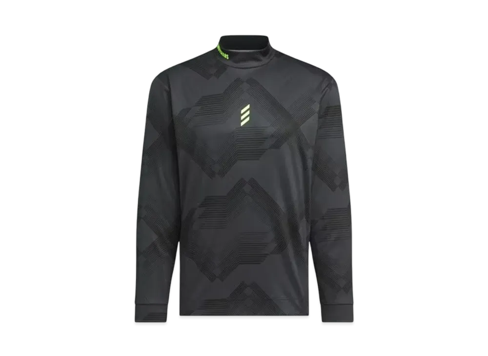 adidas Code Chaos Mock Neck Long Sleeve Shirt "Black"