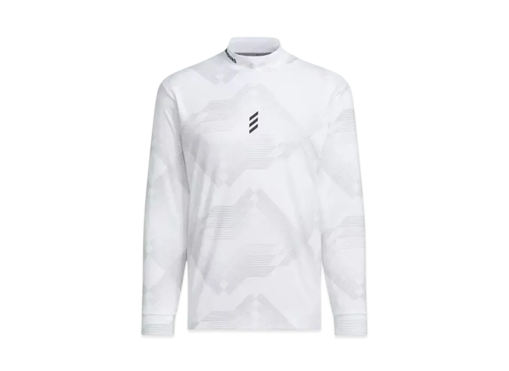 adidas Code Chaos Mock Neck Long Sleeve Shirt "White"