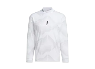 adidas Code Chaos Mock Neck Long Sleeve Shirt "White"
