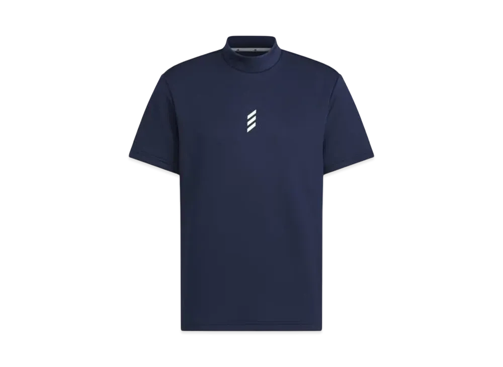 adidas Code Chaos Mock Neck Short Sleeve Shirt "Collegiate Navy"