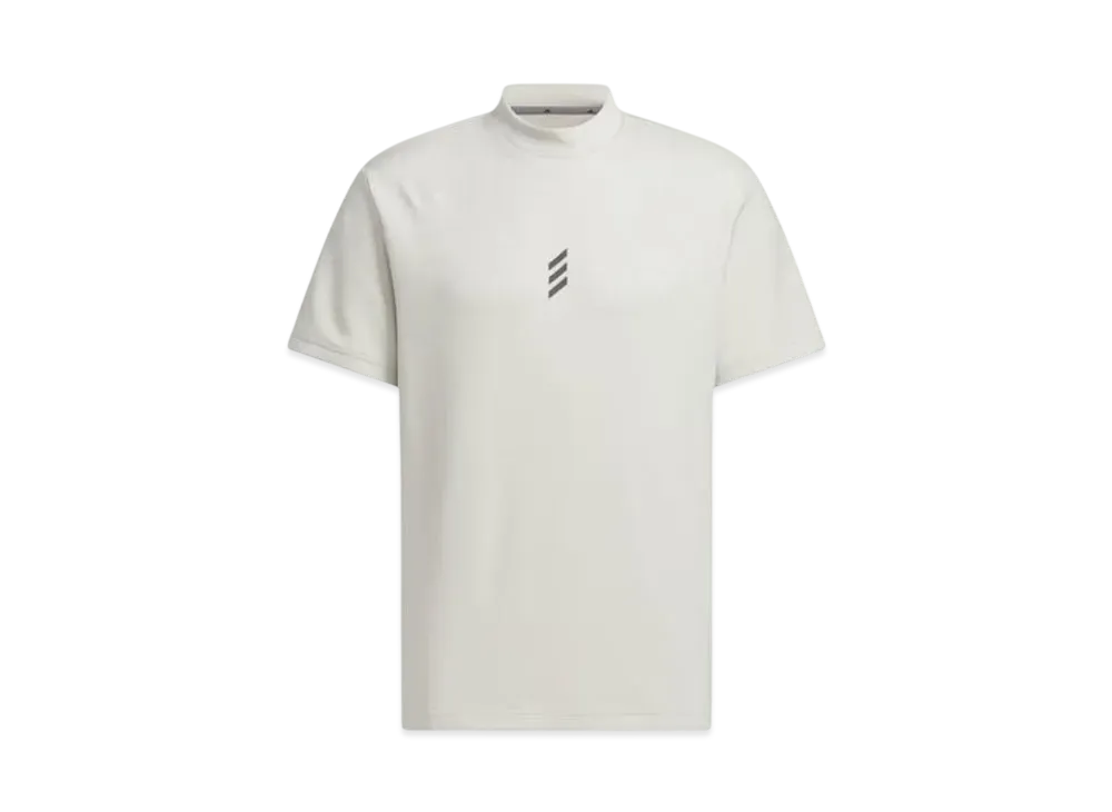 adidas Code Chaos Mock Neck Short Sleeve Shirt "Alumina"