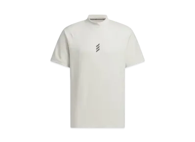 adidas Code Chaos Mock Neck Short Sleeve Shirt "Alumina"