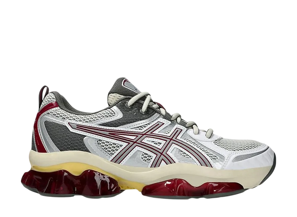 Asics Gel-Quantum Kinetic "Burgundy Dark Cherry/Yellow"