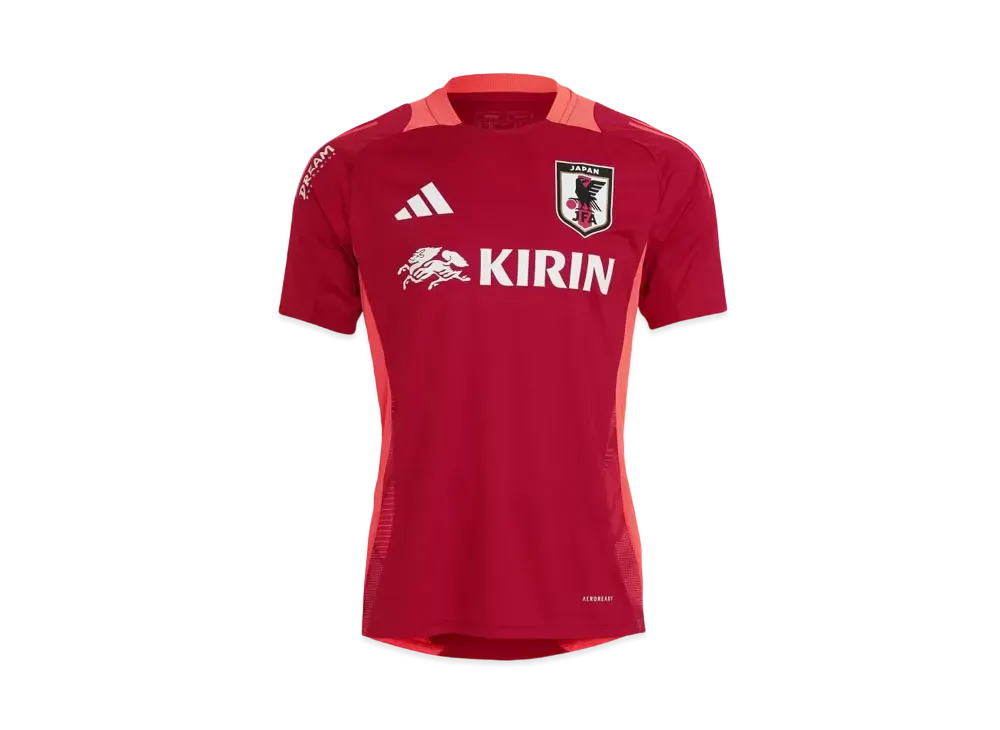 adidas Japan Soccer National Team Tiro24 Competition Training Jersey "Team Power Red 2"