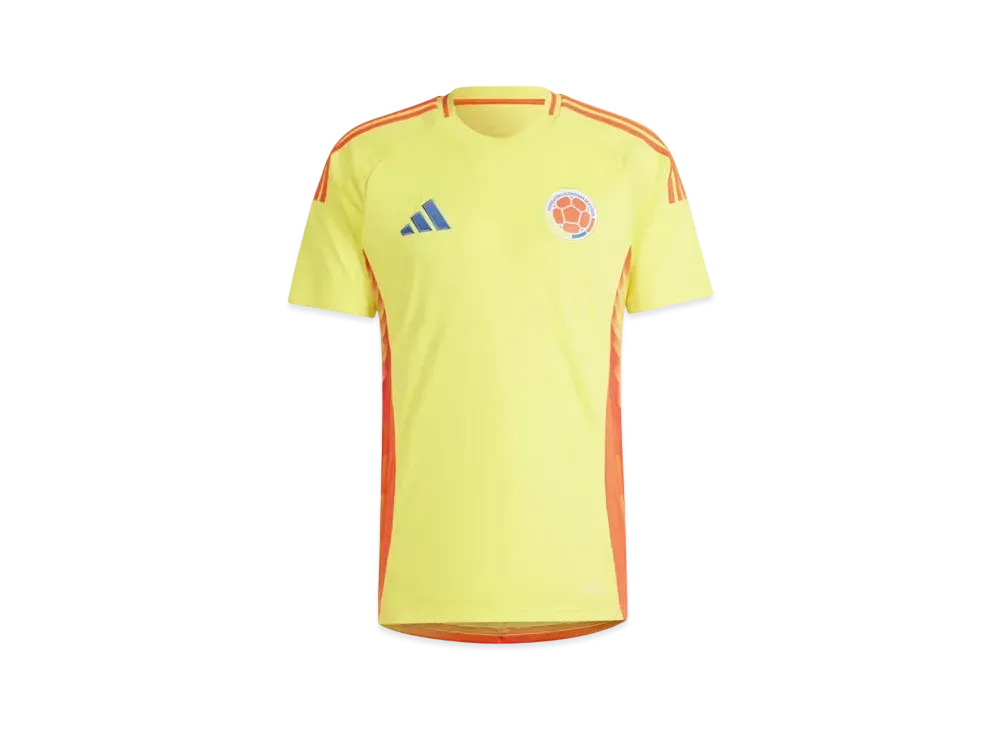 adidas Colombia National Team 24 Home Uniform "Impact Yellow"