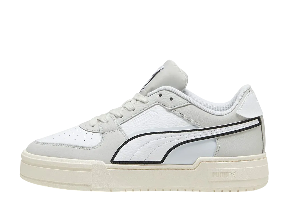 プーマ CAプロ クラシック コントゥール "プーマホワイト/グレイシャルグレー"