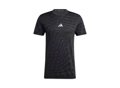 adidas Gym+ Training Seamless Short Sleeve T-Shirt "Black/Grey Six"