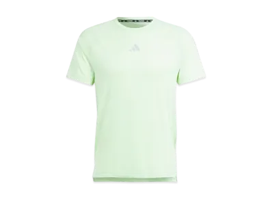 adidas Gym + Training Short Sleeve T-Shirt "Semi Green Spark"