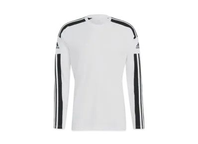 adidas Squadra 21 Long Sleeve Jersey "White/Black"