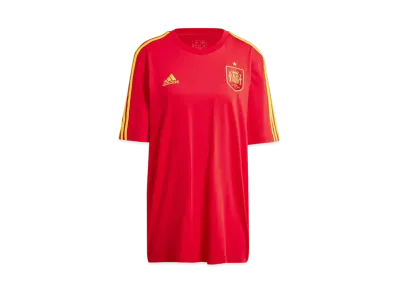 adidas Spain DNA Three Stripes Short Sleeve T-Shirt "Better Scarlet"