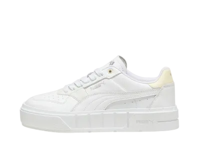 Puma Women's Cali Court Leather "Puma White/Creamy Vanilla"