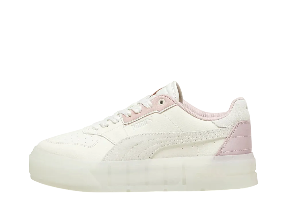 プーマ ウィメンズ カリ コート アラスカ "ウォームホワイト/ヴェイパーグレー"