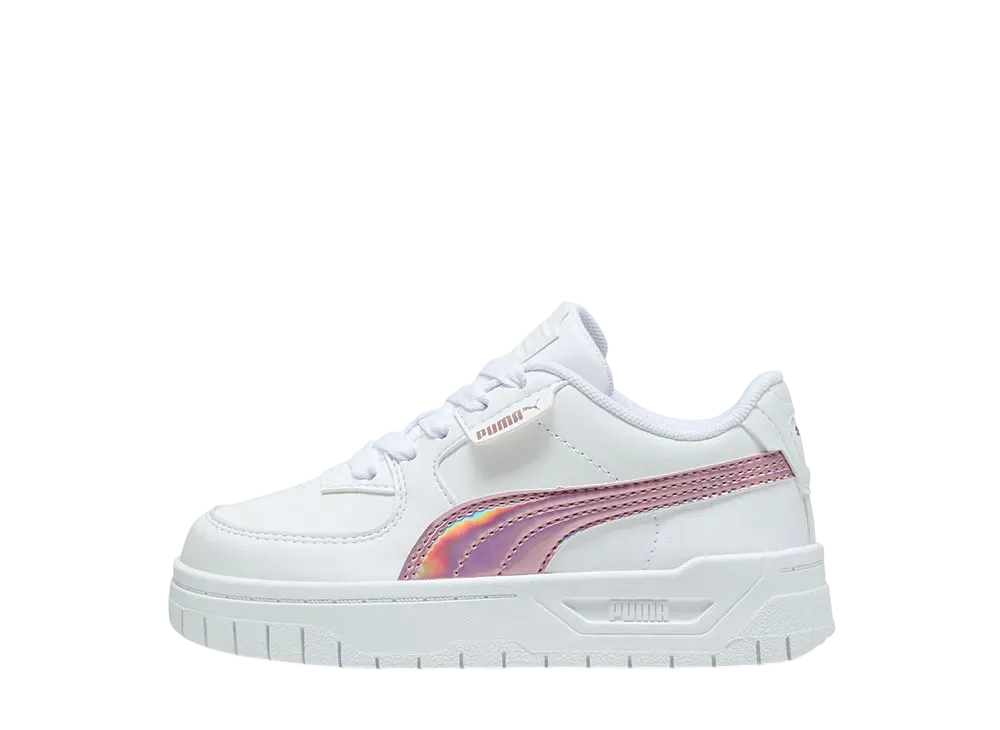プーマ PS カリ ドリーム イリディセント "プーマホワイト/ローズゴールド" (キッズ)