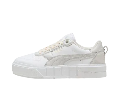 Puma Women's Cali Court Winter Volume "Puma White/Feather Gray"