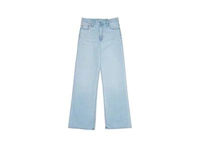 Calvin Klein Jeans A- HR WIDE LEG WITH SPLIT "LIGHT BLUE WASH"