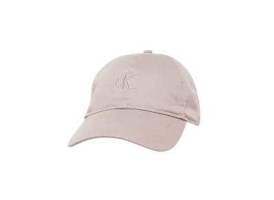 Calvin Klein Jeans 6 PANEL SMALL MONOGRAM CAP "BARK"