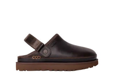 UGG Women's Goldenstar Clog LTHR Regen "Ironwood"